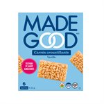 Made Good Organic Crispy Squares Vanilla 6 Bars x 22 g (132 g)