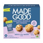 Made Good Organic Vanilla Latte Granola Bites 185G