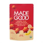 Made Good Organic Star Puffed Crackers Pizza Flavour 121 g 