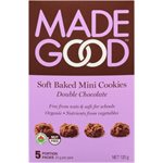 Made Good Soft Baked Mini Cookies Double Chocolate 5 Portion Packs x 24 g (120 g) 120g