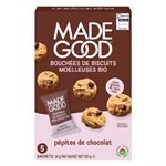 Made Good Organic Soft Baked Mini Cookies Chocolate Chip 5 Portion Packs x 24 g (120 g) 