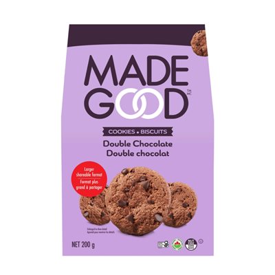 Made Good Biscuits double chocolat bio 200g