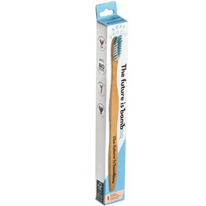 Bambou Brosse à dents en bambou Glacier pour adultes 1 unité