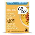 GoBio! Organic Bouillon Cubes Chicken 6 Cubes 54 g 