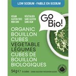 GoBio! Organic Bouillon Cubes Vegetable 6 Cubes 54 g 