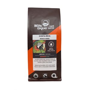 Cafe Mystique Organic Coffee Medium Costa Rica Filter Grind 300g