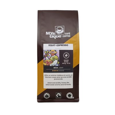 Café Mystique café Equit-Espresso bio