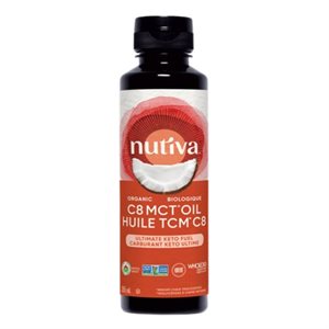 Nutiva Organic C8 MCT oil 355ml