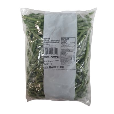 Alasko Haricots verts entiers surgelés 1 kg Alasko Haricots verts entiers surgelés 1 kg