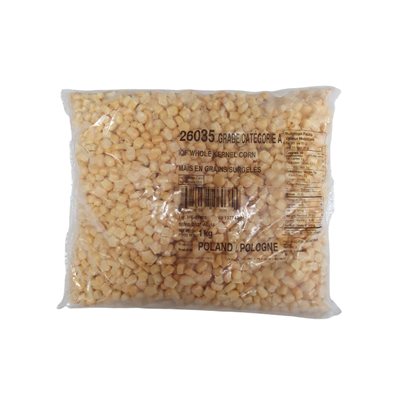 Alasko Frozen Whole Kernel Corn 1kg