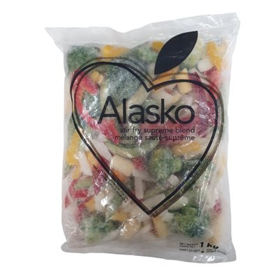 Alasko Mélange sauté suprême surgelés 1 kg Alasko Mélange sauté suprême surgelés 1 kg