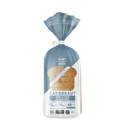 Carbonaut Pain Blanc Sans Gluten Keto 550g