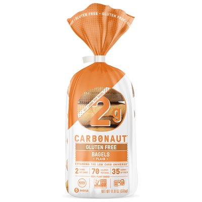 Carbonaut Bagel Nature Sans Gluten Faible En Glucide 335G