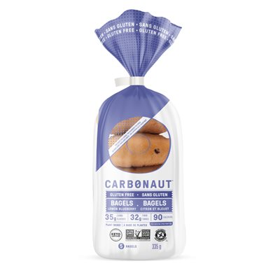 Carbonaut Bagel Lemon Blueberry Keto G-F 335g