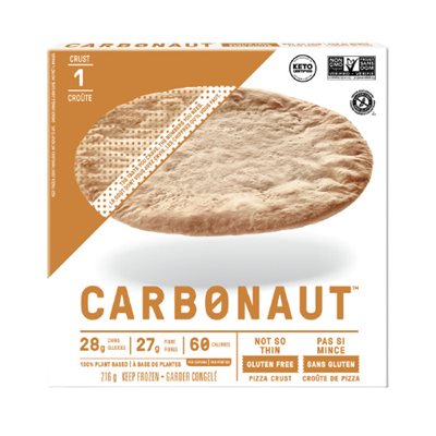 Carbonaut Pizza Crust Not So Thin Keto G-F 216g