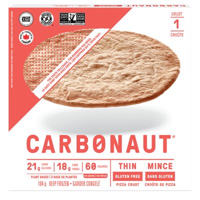 Carbonaut Pizza Crust Thin Crust Keto G-F 164g