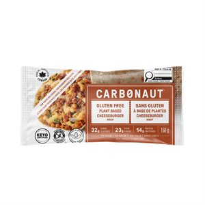 Carbonaut Wrap Cheeseburger A Base De Plantes Sg 156g