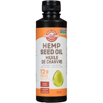 Manitoba Harvest Hemp Foods Huile de Chanvre 355 ml