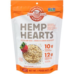 Manitoba Harvest Hemp Foods Hemp Hearts Graines de Chanvre Décortiquées 454 g