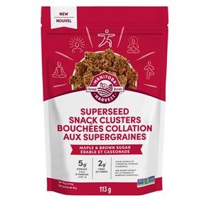Manitoba Harvest Bouchées aux supergraines érable et cassonade 113g