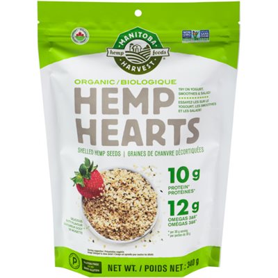 Manitoba Harvest Hemp Foods Hemp Hearts Shelled Hemp Seeds Organic 340 g 340g