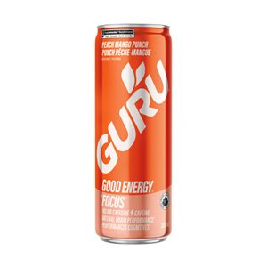 Guru Good Energy Peach Mango Punch 355Ml