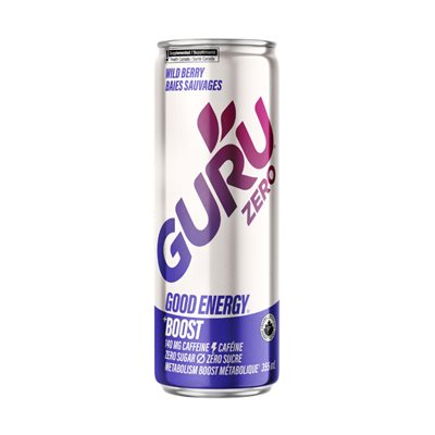 Guru Good Energy Zero Wildberry 355Ml