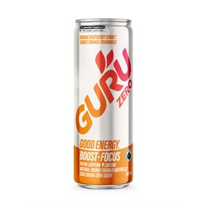 Guru Good Energy Zero Orange Raspberry Sorbet 355Ml