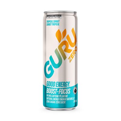 Guru Good Energy Zero Tropical Sorbet 355Ml