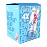 Guru Good Energy Zero Wild Ice Pop 4X355Ml