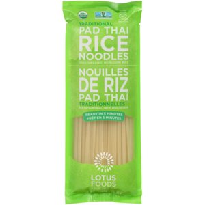 Lotus Foods Traditional Pad Thai Rice Noodles 227g