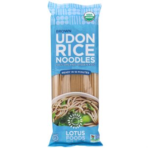Lotus Foods Organic Brown Udon Rice Noodles 227g