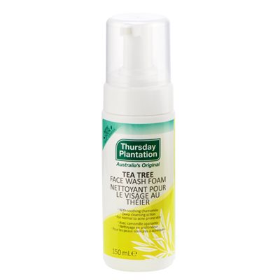 Thursday Plantation Tea Tree Face Wash Foam 150 ml