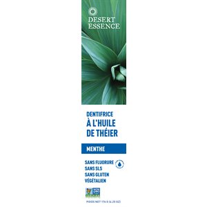 Dentifrice l'huile Tea Tree menthe