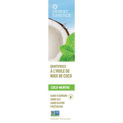 Huile De Coco Dentifrice