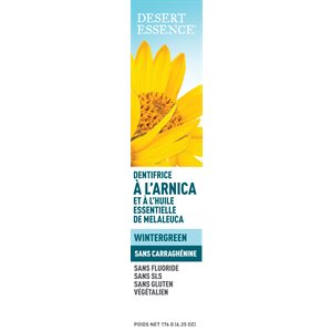 Dentifrice ¸à L'Arnica Et ¸à L'Huile