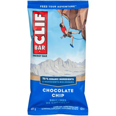 Clif Bar Barre énergétique Brisures de Chocolat 68 g