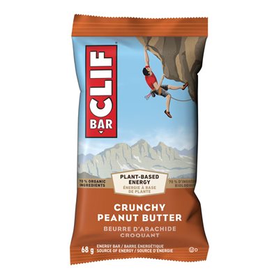 Clif Bar Barre énergétique Beurre d'Arachide Croquant 68 g