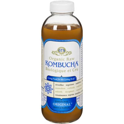 GT's Kombucha Raw Original Kombucha Drink 480 ml 