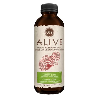 Gts Kombucha Tonique Champignons Anciens Citron Lime 480Ml