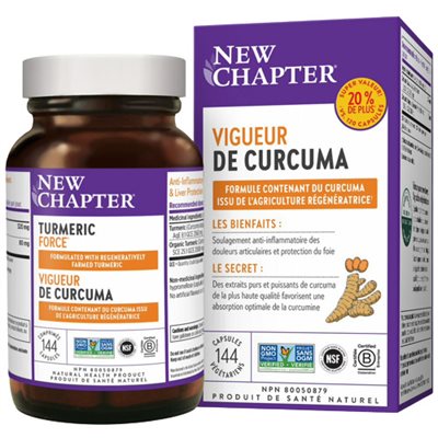 New Chapter Vigeur curcuma 144un