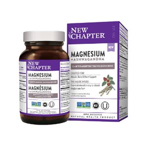 New Chapter Magnesium + Ashwagandha 30comp