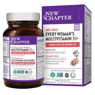 New Chapter Multivitamine Quotidienne Femme 55+