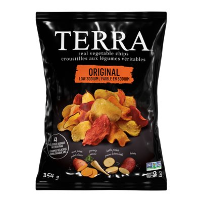 Terra Original Low Sodium Family Size 354G