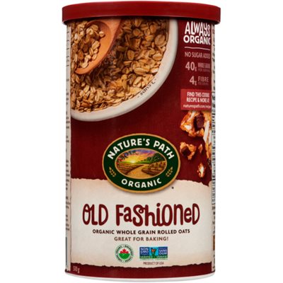 Nature's Path Organic Whole Grain Rolled Oats Old Fashioned Organic 510 g 