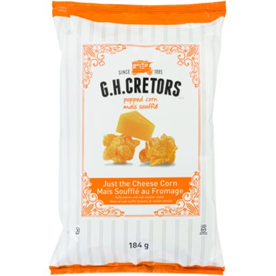 G.H. Cretors Popped Corn Just the Cheese Corn 184g