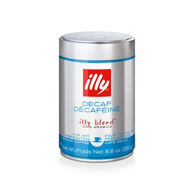 Illy Cafe Moulu Decaféiné 250G