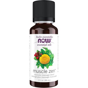 Now Muscle Zen Essential Oil Massage Blend 30ml