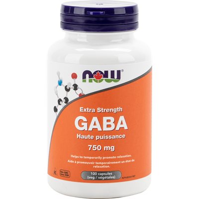 GABA Extra Strength 750mg 100vcap 