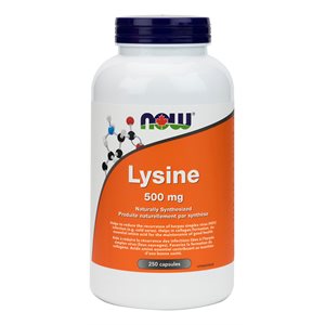 L-Lysine 500Mg 250Caps